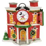 Department 56 Mickey's Alarm Clock Shop Disney Village