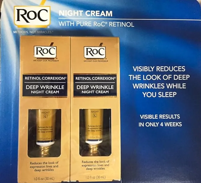 RoC Retinol Correxion Deep Wrinkle Night Cream 1.0 fl oz (30 ml)