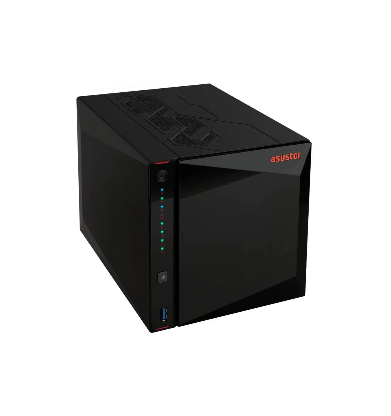 ASUSTOR AS5404T NAS/storage Server Ethernet LAN Black N5105