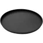 LloydPans 14&quot; x 1&quot; Heavy Weight Aluminum Straight Sided Pizza Pan with Pre Seasoned Tuff-Kote&#xAE; Finish H90R-14X1-PSTK