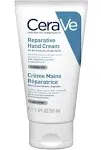 CeraVe Therapeutic Hand Cream for Dry Cracked Hands With Hyaluronic Acid and Niacinamide | Fragrance Free 3 Ounce