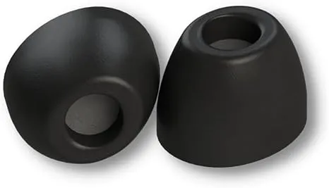 Comply Foam 200 Series Oval Replacement Ear Tips for Bang and Olufsen, Sennheiser, Axil, MEE Audio, KZ, Bose & More | Ultimate Comfort | Unshakeable Fit| TechDefender | Assorted S/M/L, 3 Pairs