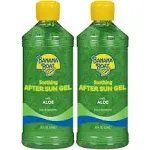 Banana Boat Soothing After Sun Gel with Aloe Twin Pack | After Sun Care Aloe Gel, After Sun Aloe, Sunburn Relief, 16oz Each