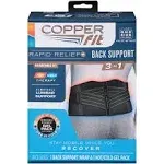 Copper Fit Rapid Relief Back Support