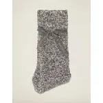 Barefoot Dreams CozyChic Heathered Men's Socks - Charcoal/White