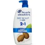 Head & Shoulders 2 in 1 Dandruff Shampoo and Conditioner, Dry Scalp Care - 28.2 fl oz