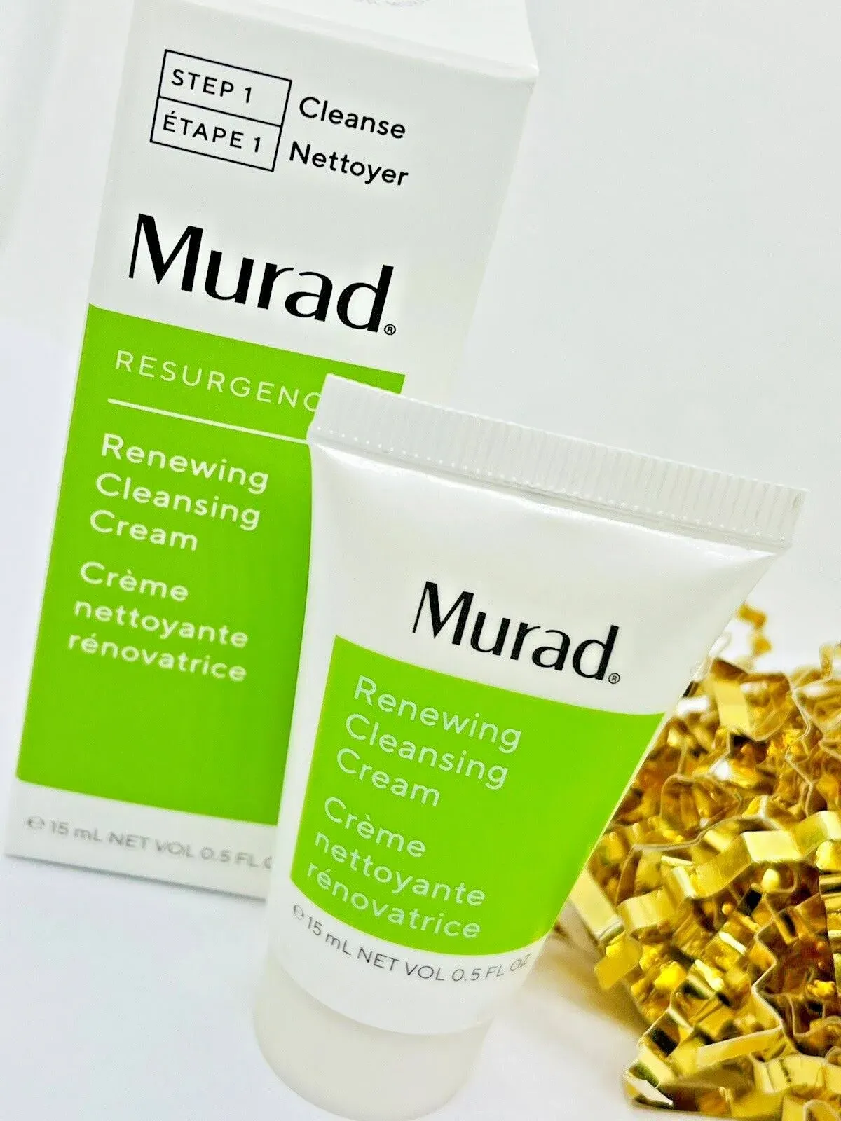 Murad Resurgence Renewing Cleansing Cream 15ml 0.5oz X 10 Samples