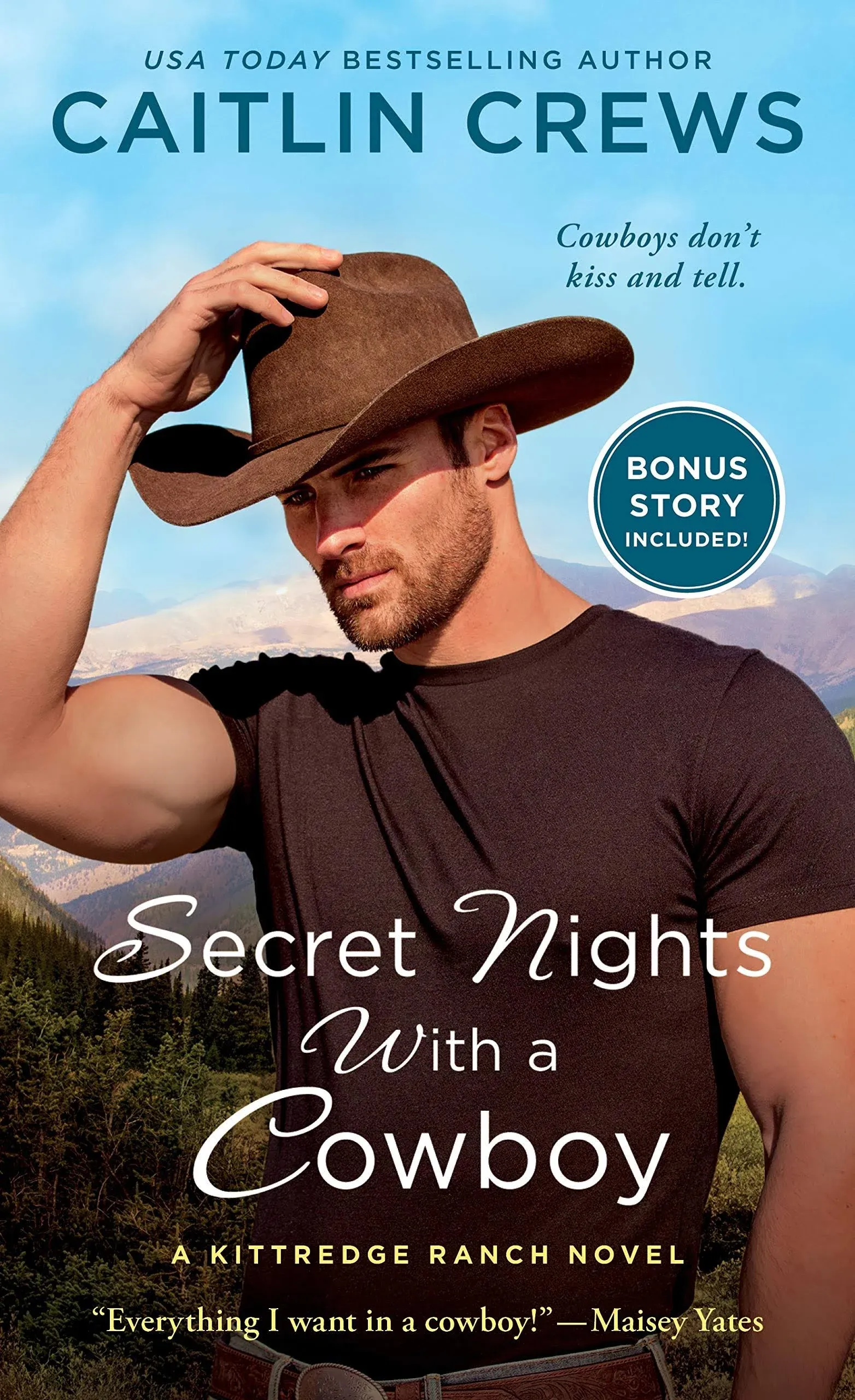 Secret Nights With a Cowboy (A Kittredge Ranch Novel, Bk. 1)