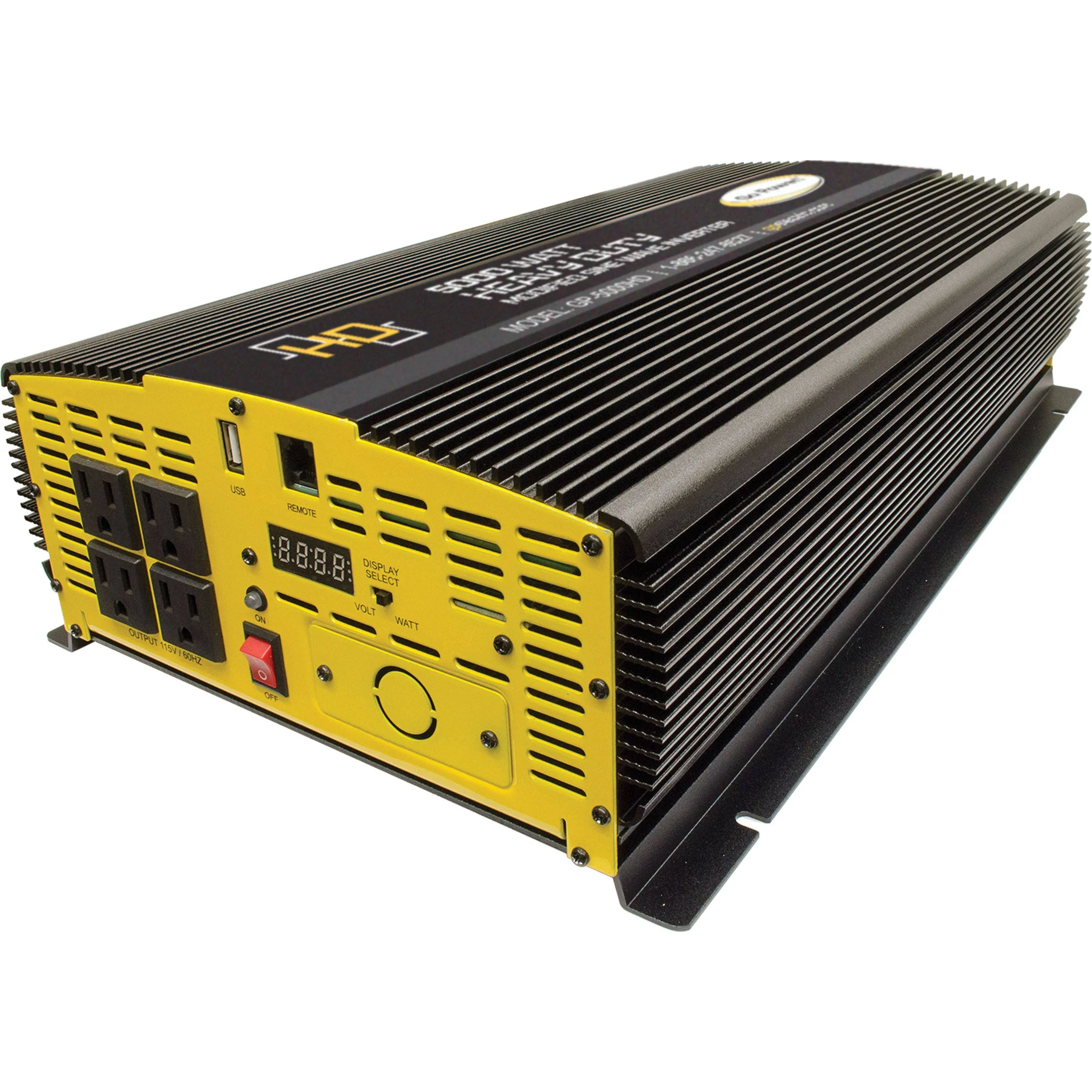 Go Power! 80179 GP-5000HD 5000 Watt Heavy-Duty Modified Sine Wave Inverter -