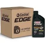 Castrol 03081 Edge 10W-30 Synthetic Motor Oil - 5 qt jug