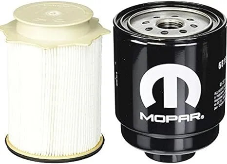 Mopar Dodge Ram 6.7 Liter Diesel Fuel Filter and Water Separator Set