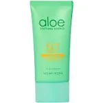 Holika Holika Aloe Waterproof Sun Cream 70ml - Mild, Soft, Moisturizing, Non-sticky, No White Cast, Aloin Free Sun Screen protect UV ray SPF 50+ PA++++