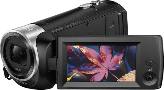 Sony HDR-CX405 1080p Full HD 60p Handycam Camcorder w/Two 32GB SD Cards & Li-ion Battery Bundle