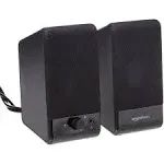 Amazon Basics Computer Speakers for Desktop or Laptop PC