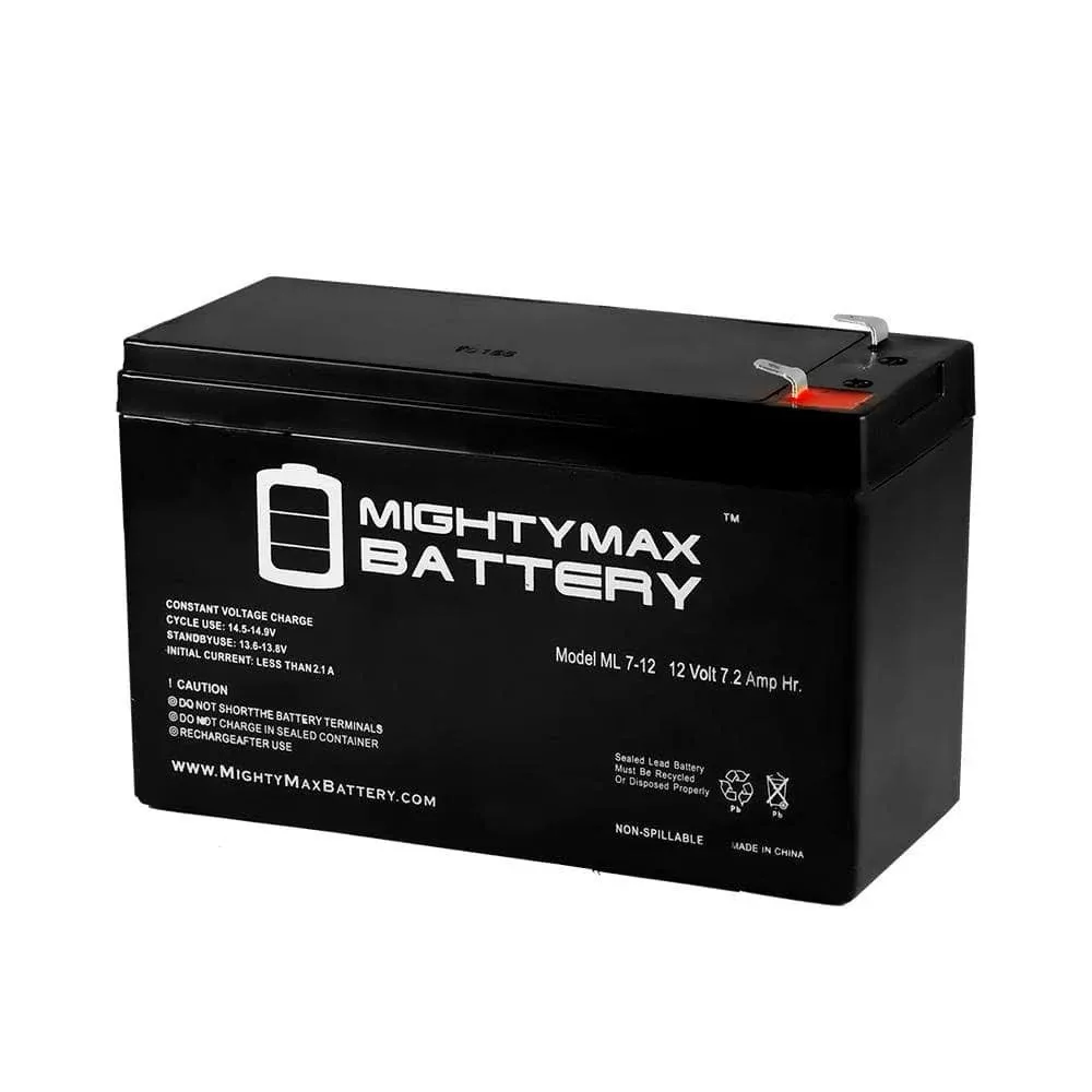 Mighty Max Battery 12V 7AH SLA Battery for Audi R8 Kids Ride On Car Model # Ch9926r8wht