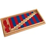 Elite Montessori Small Number Numerical Rods with Number Tiles