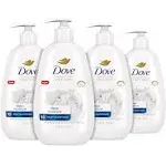 Dove Advanced Care Hand Wash Deep Moisture Pack of 3 for Soft, Smooth Skin More Moisturizers & Body Wash with Pump Sensitive Skin Hypoallergenic, Paraben-Free, Sulfate-Free, Cruelty-Free