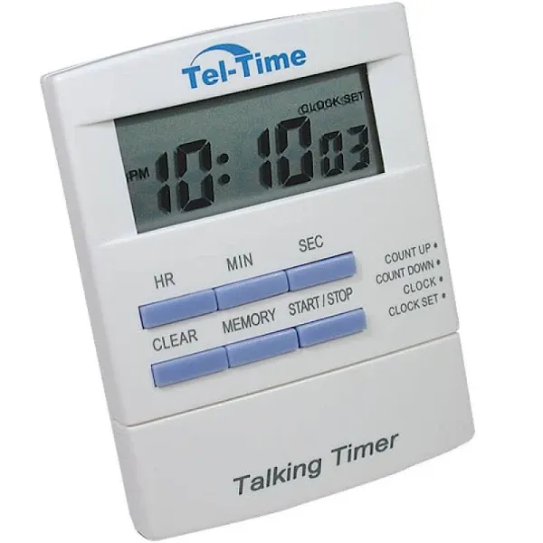 Tel-Timer Talking Countdown Timer 8845UT