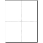 Heavyweight Blank Postcard Paper for Printing White 250 Sheets 1000 Postcards 80